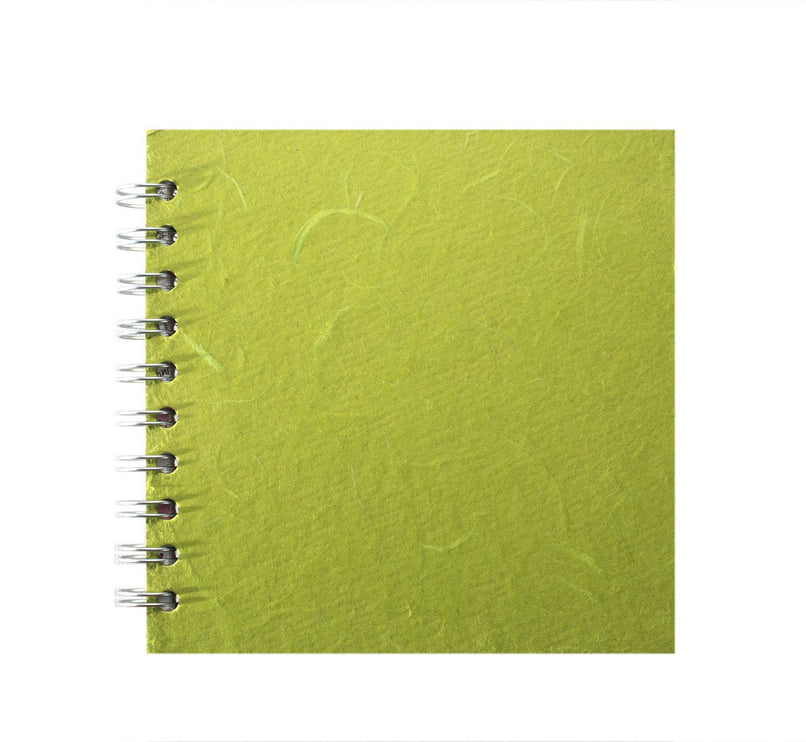 11x11 Square Ameleie book, Lime Green