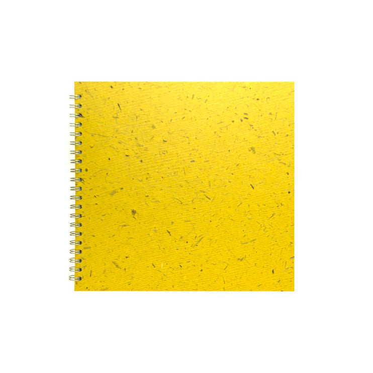 11x11 Square, Wild Yellow Sketchbook by Pink Pig International
