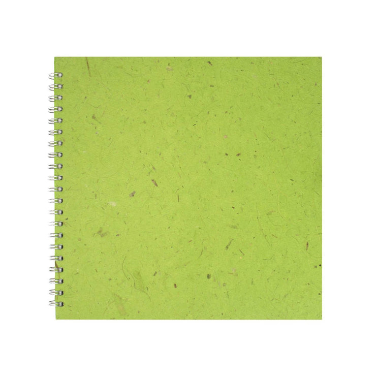 11x11 Square, Emerald Sketchbook by Pink Pig International