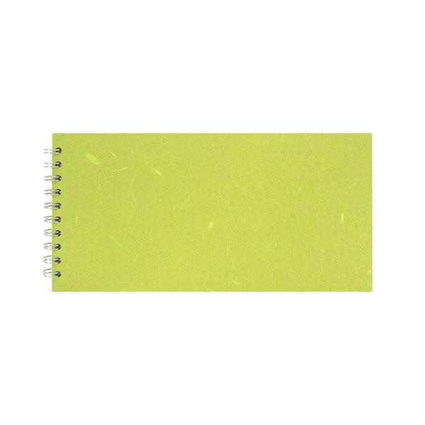 12x6 Landscape, Lime Green Sketchbook by Pink Pig International