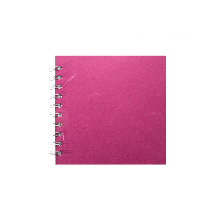 6x6 Square, Bright Pink Sketchbook by Pink Pig International