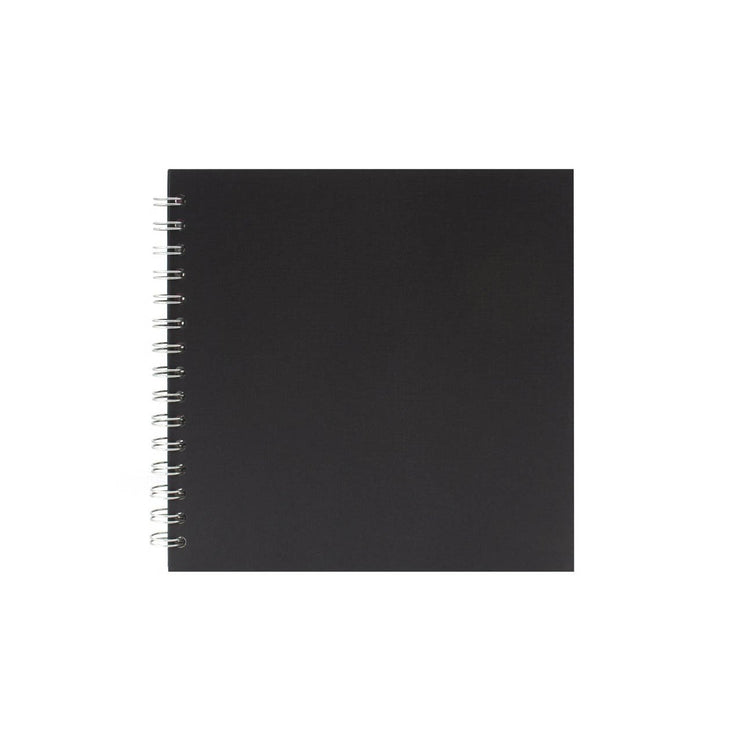 8x8 Square, Eco Black Watercolour Book by Pink Pig International