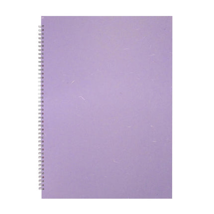 A2 Portrait, Lilac Sketchbook by Pink Pig International