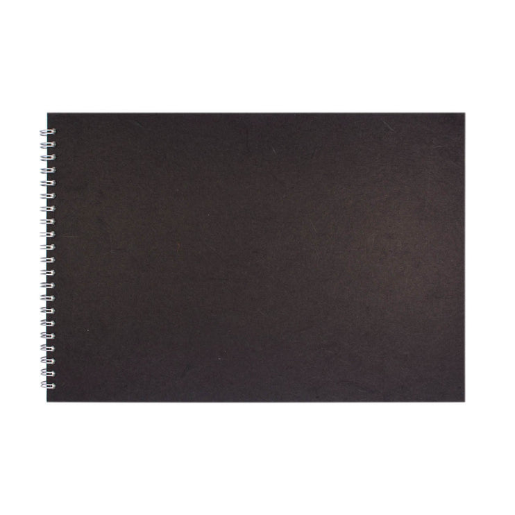 A3 Landscape, Black Sketchbook by Pink Pig International
