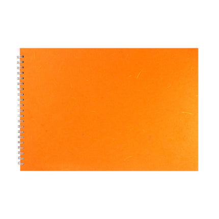 A3 Landscape, Orange Watercolour Book by Pink Pig International