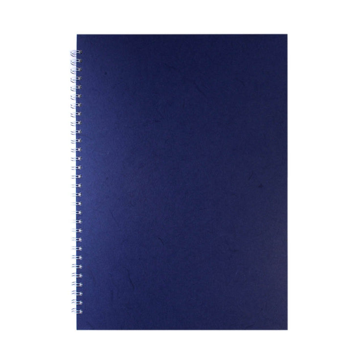 A3 Portrait, Royal Blue Sketchbook by Pink Pig International