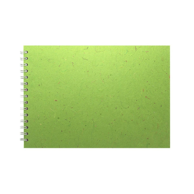 A4 Landscape, Emerald Sketchbook by Pink Pig International