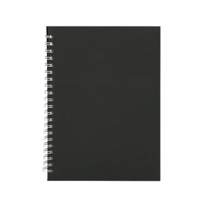 A4 Portrait, Eco Black Sketchbook by Pink Pig International