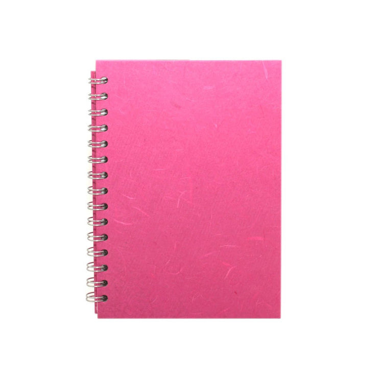 A5 Portrait, Bright Pink Sketchbook by Pink Pig International