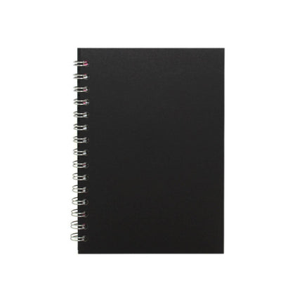 A5 Portrait, Eco Black Sketchbook by Pink Pig International