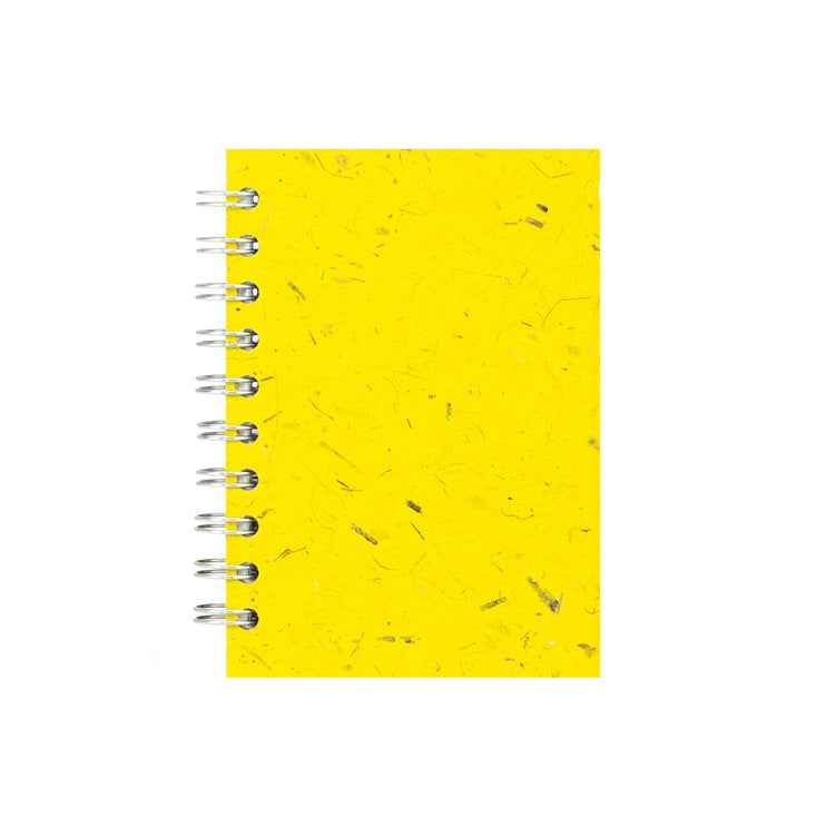 A6 Portrait, Wild-Yellow Notebook by Pink Pig International