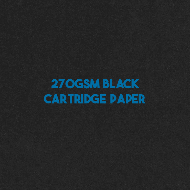 11x11 Square Sketchbook, Eco Black