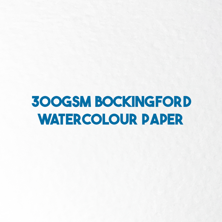 A3 Portrait Watercolour Sketchbook, Eco Black