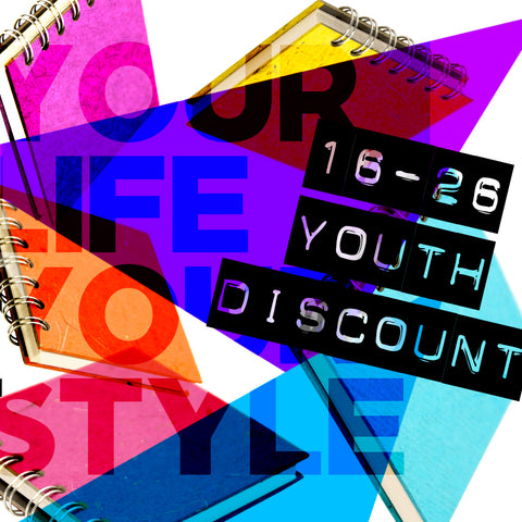 Youth Discount 10% Off
