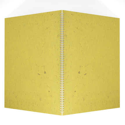 A2 Portrait Black Card Portfolio Book, Wild-Yellow