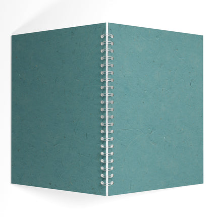 A4 Portrait Watercolour Sketchbook, Turquoise