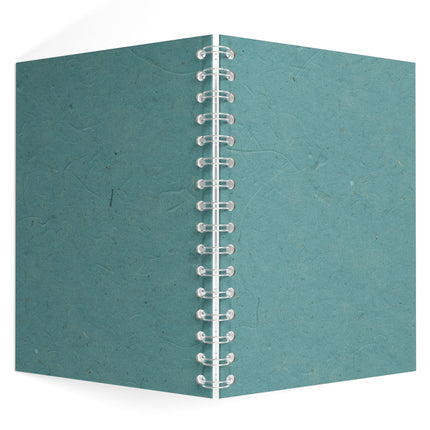 A5 Portrait Watercolour Sketchbook, Turquoise