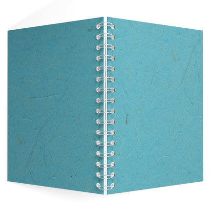 A5 Portrait Watercolour Sketchbook, Sky Blue