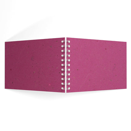 A5 Landscape Watercolour Sketchbook, Berry