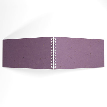 12x6 Landscape Sketchbook, Amethyst