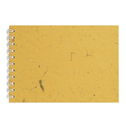 A5 Landscape Watercolour Sketchbook, Amber