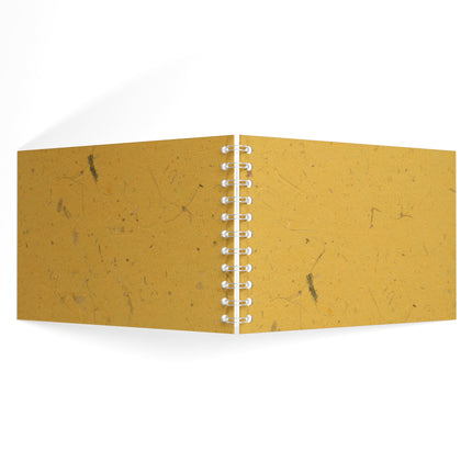 A5 Landscape Watercolour Sketchbook, Amber