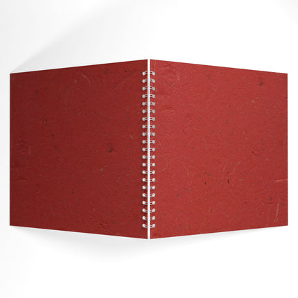 11x11 Square Ameleie Watercolour book, Burgundy