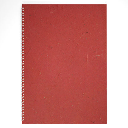 A2 Portrait Black Card Portfolio Book, Burgundy