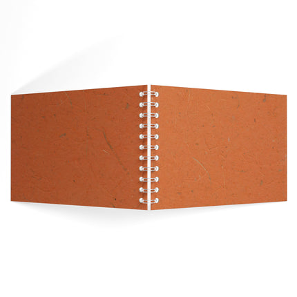 A5 Landscape Watercolour Sketchbook, Tigerlilly