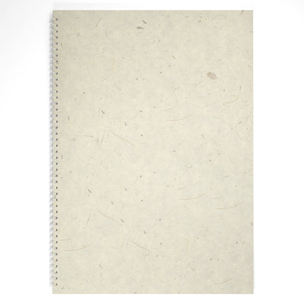 A2 Portrait Black Card Portfolio Book, Natural