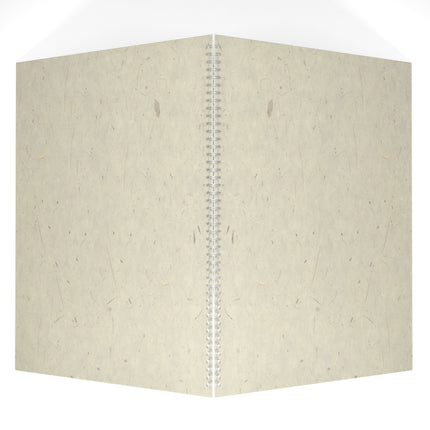 A2 Portrait Black Card Portfolio Book, Natural