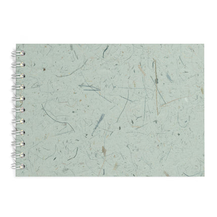 A5 Landscape Watercolour Sketchbook, Sea Grey