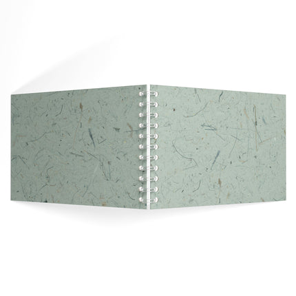 A5 Landscape Watercolour Sketchbook, Sea Grey