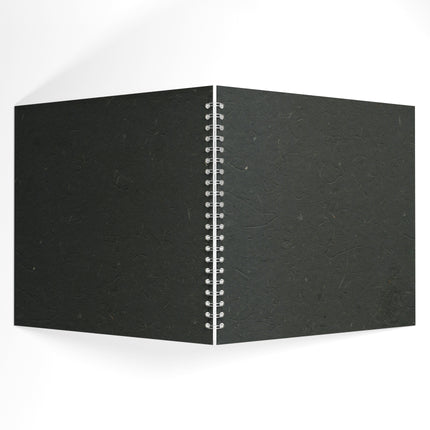 11x11 Square Ameleie Watercolour book, Ebony