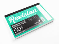 50 Card White Lined Pad