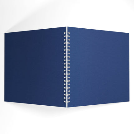 11x11 Square Sketchbook, Eco Blue