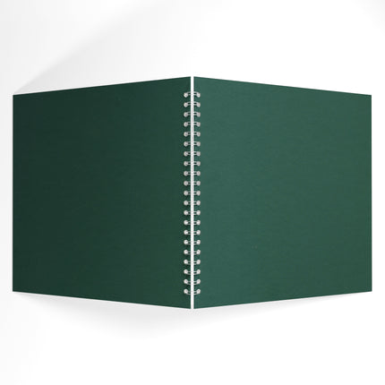 11x11 Square Ameleie Watercolour book, Eco Green