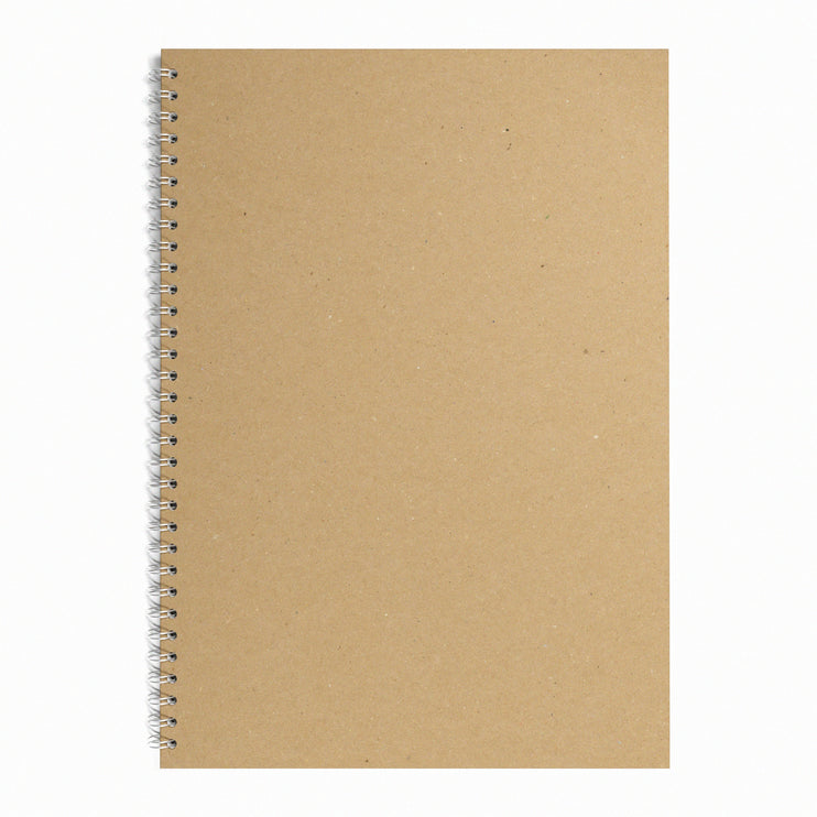 A3 Portrait Black Card Portfolio Book, Eco Kraft