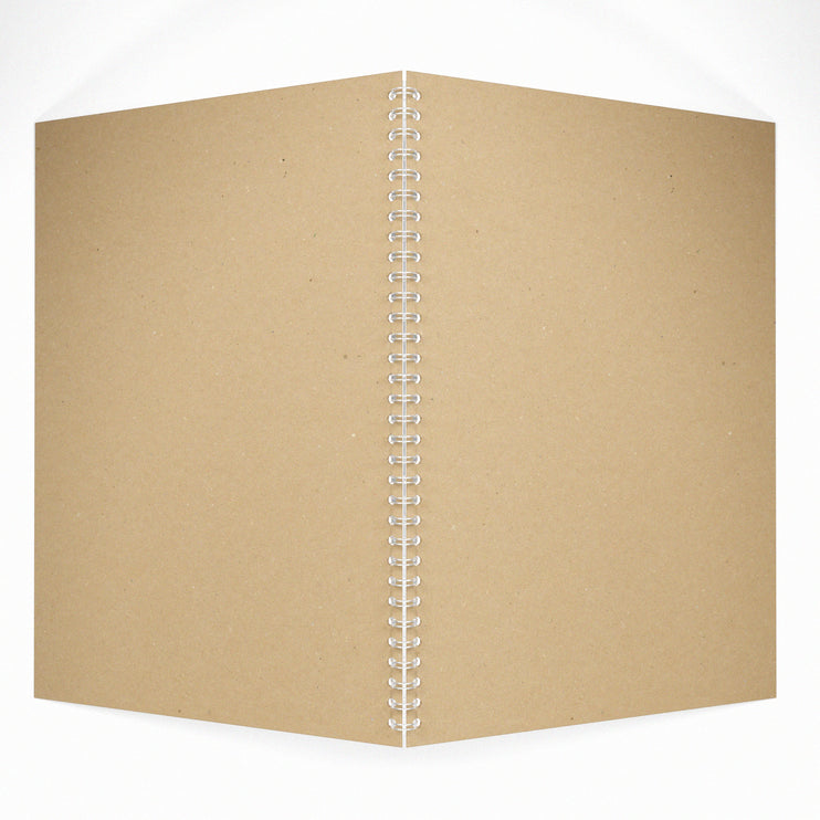 A3 Portrait Black Card Portfolio Book, Eco Kraft