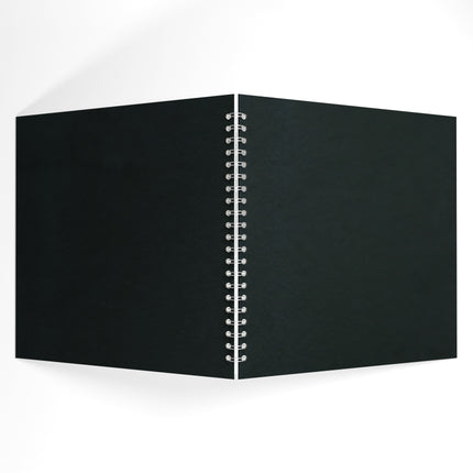 11x11 Square Ameleie Watercolour book, Eco Black