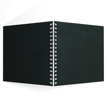 8x8 Square Ameleie Watercolour book, Eco Black