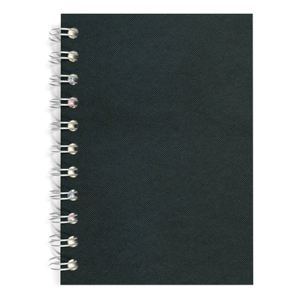 A6 Portrait Note Book, Eco Black