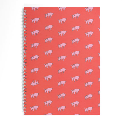 A3 Portrait Sketchbook, Rooster Red