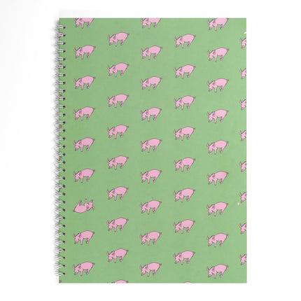A3 Portrait Sketchbook, Meadow Green