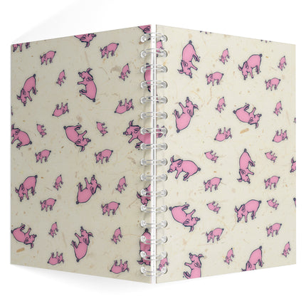 A5 Portrait Sketchbook, Random Pig