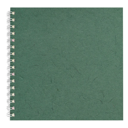 8x8 Square Ameleie Watercolour book, Dark Green