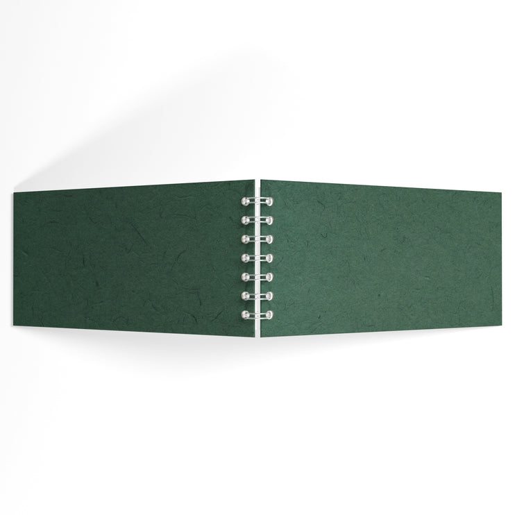 8x4 Landscape Sketchbook, Dark Green
