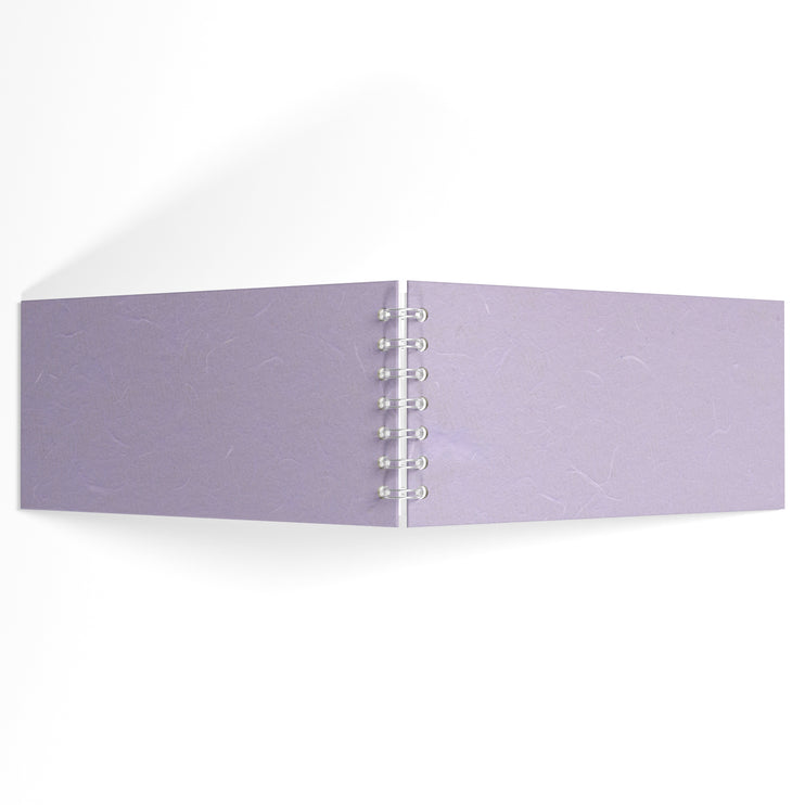 8x4 Landscape Sketchbook, Lilac