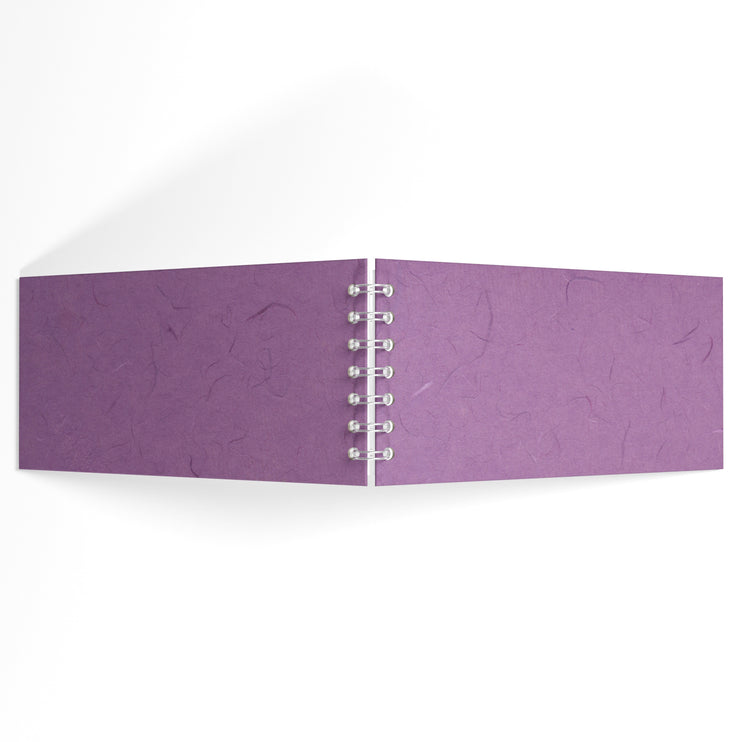 8x4 Landscape Sketchbook, Purple