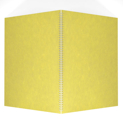 A2 Portrait Black Card Portfolio Book, Yellow